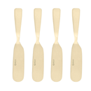 Kit 4 Espátulas Gourmet Inox Wolff – Dourada