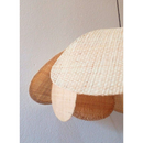 Luminária Pendente de Fibra de Buriti Natural Artesanal | Lustre Decorativo Sustentável – Casa Taika