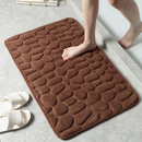Tapete De Banheiro Soft Macio Secagem Rápida 60x40cm 1/2/3 PEÇAS