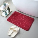 Tapete De Banheiro Soft Macio Secagem Rápida 60x40cm 1/2/3 PEÇAS