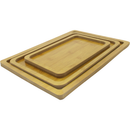 Bandeja Decorativa em MDF Estilo Bambu – Redonda, Quadrada ou Retangular