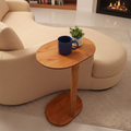 Mesa Lateral Belgrado Apoio Sala Sofá Orgânica Multiuso Madeira Monopé Premium
