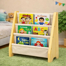 Estante Infantil Montessoriano Mini Rack Porta Livros Montessori Livreiro Organizador Madeira (ref: S02)