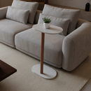 Mesa Lateral Belgrado Apoio Sala Sofá Orgânica Multiuso Madeira Monopé Premium